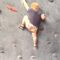 Rock climbing baby scaled walls before she could walk